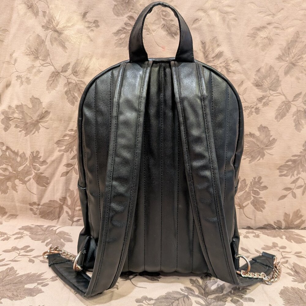 Victoria's Secret Black Glam Rock City Backpack, Used! - Picture 5 of 15